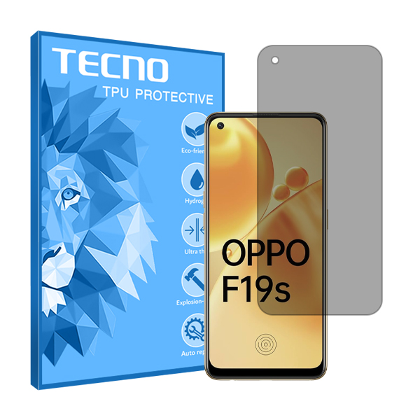 گلس اوپو F19s مدل هیدروژلی پرایوسی برند تکنو کد S