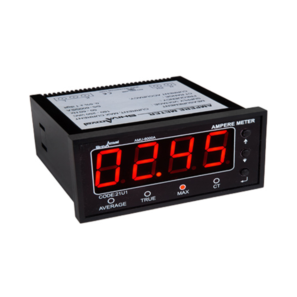 آمپر متر 96*48 مدل AMU-600A شیوا امواج کد  21U1