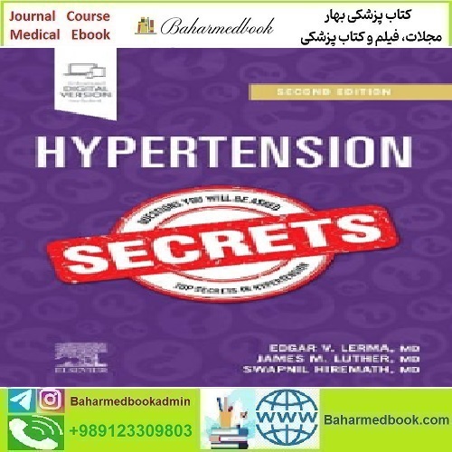 Hypertension Secrets 2023 TRUE PDF price 2€ - کتاب پزشکی بهار