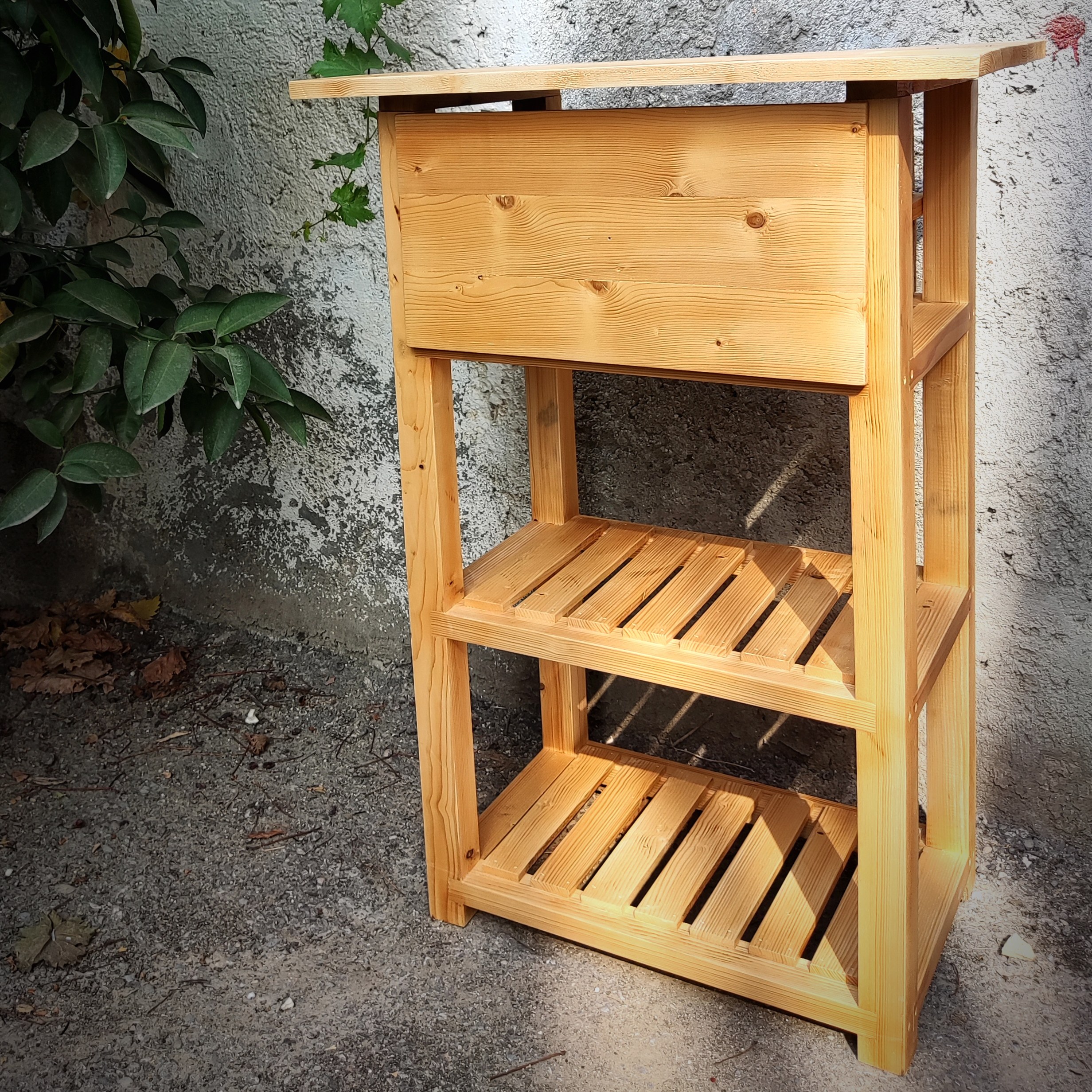 میز بار  چوبی (پس کرایه)