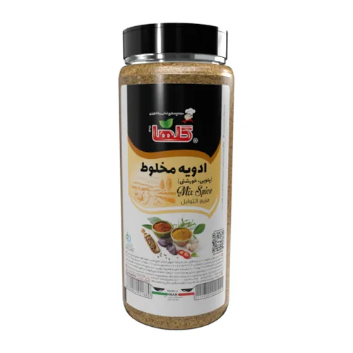 ادویه مخلوط پلویی و خورشتی خانواده 380 گرم - P.E.T