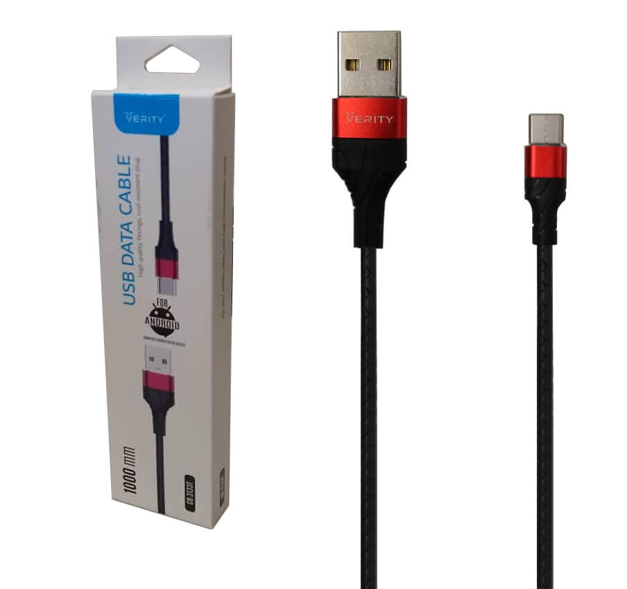 کابل شارژر تایپ سی وریتی مدل CB3133A