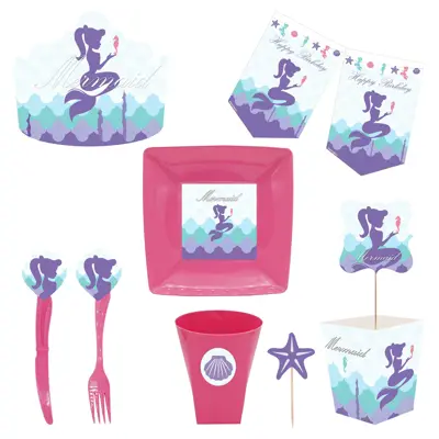  مجموعه 72 عددی تم تولد طرح پری دریایی