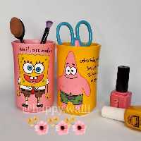 جامدادی باب اسفنجی پاتریک 1 عددی لوازم تحریر فانتزی هدیه دانش اموزی
