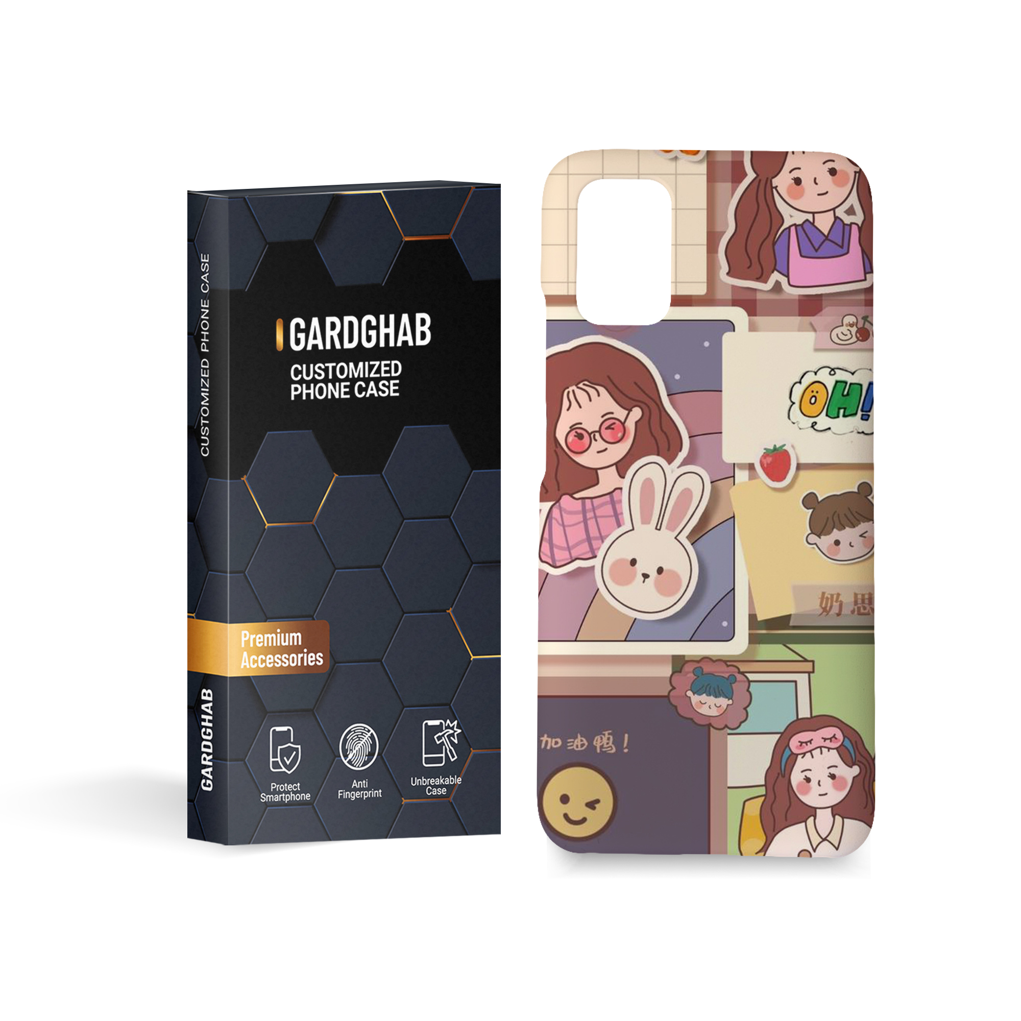  کاور گارد قاب مدل فانتزی مناسب برای گوشی موبایل شیائومی poco m3