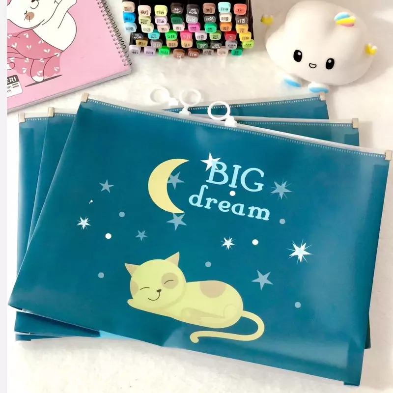 پوشه فانتزی سایزA4 مدل گربه 1