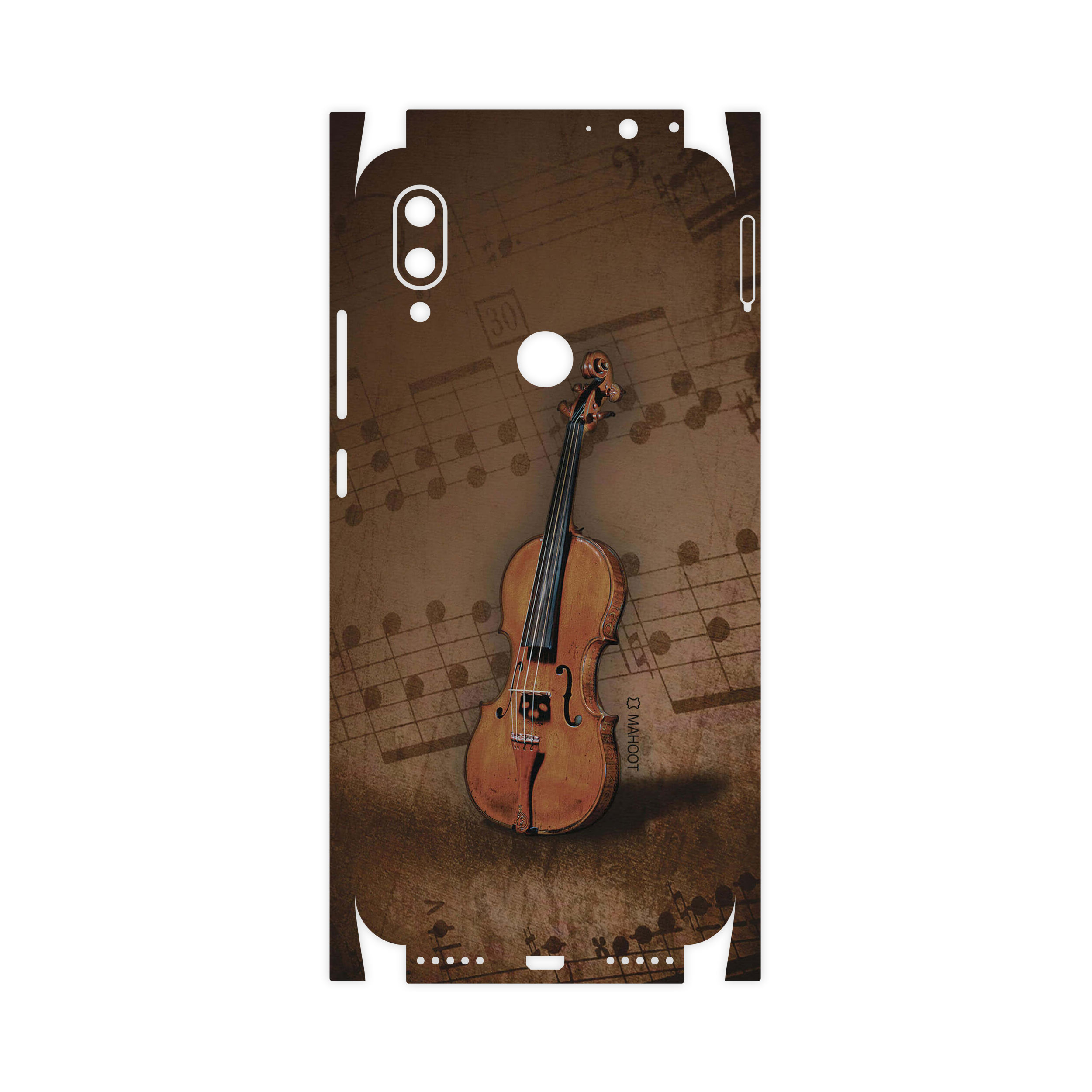 برچسب پوششی ماهوت مدل Violin-Instrument-FullSkin مناسب برای گوشی موبایل شیائومی Redmi 7