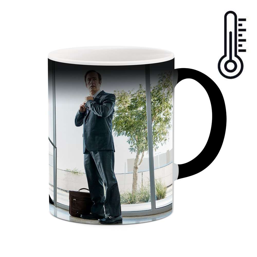 ماگ حرارتی طرح سریال Better call saul مدل mgph13145