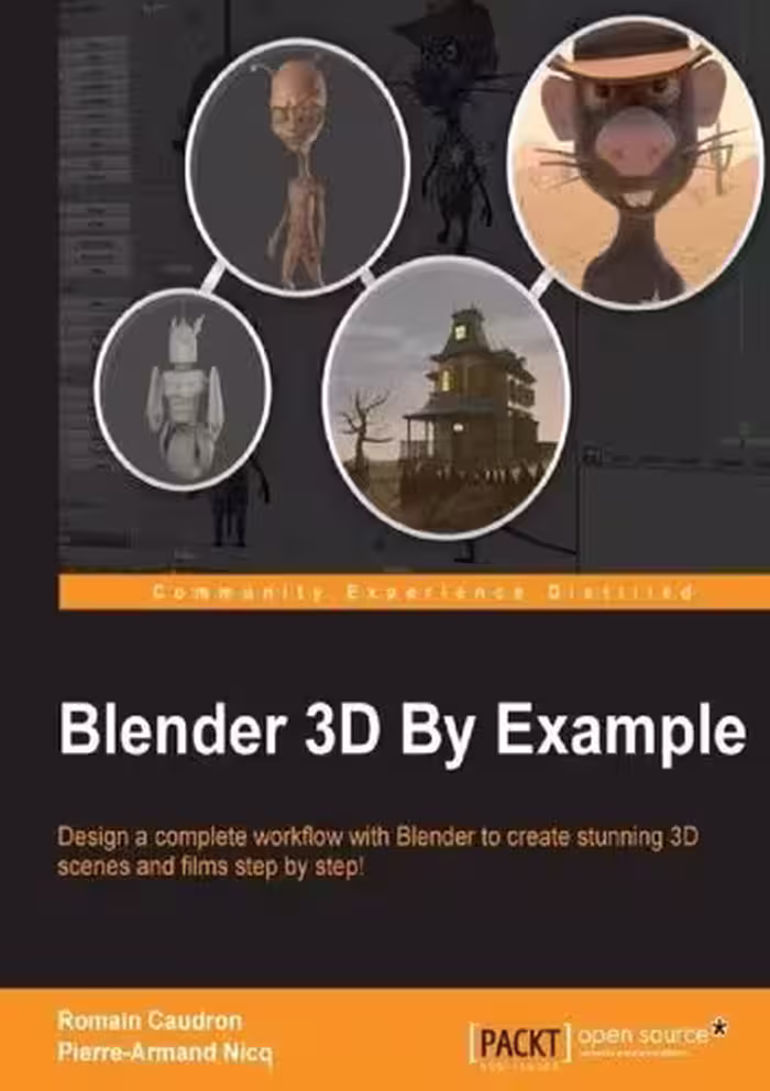 خرید و دانلود نسخه کامل کتاب Blender 3D By Example
