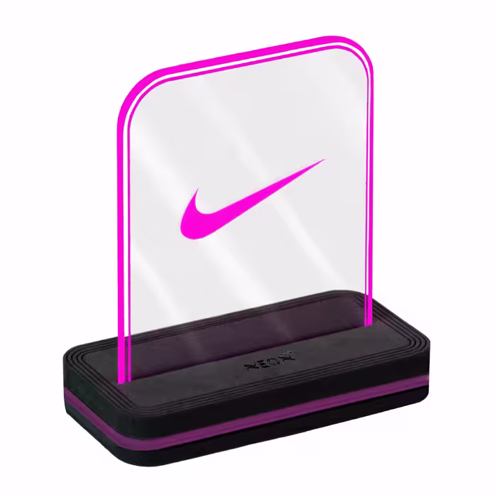 چراغ رومیزی نئون مدل NK_PINK_AC