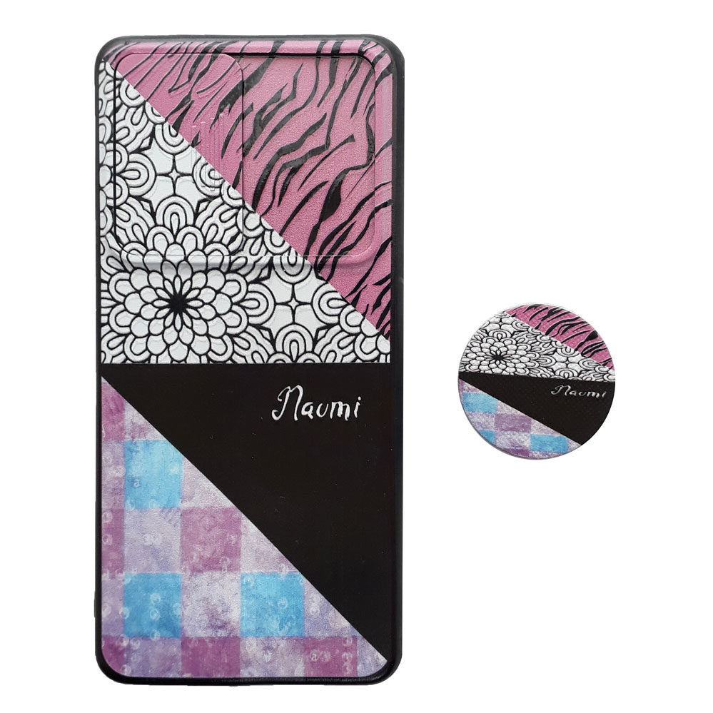 کاور طرح مدرن کد A6478 مناسب برای گوشی موبایل سامسونگ Galaxy A72 4G / A72 5G به همراه پایه نگهدارنده