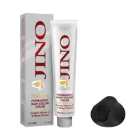 رنگ مو ژینو سری Cendre شماره 1-1 حجم 100 میلی لیتر رنگ مشکی پر کلاغی
