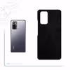 برچسب پوششی ماهوت مدل Black-Chamois-Leather مناسب برای گوشی موبایل شیائومی Redmi Note 10 Pro
