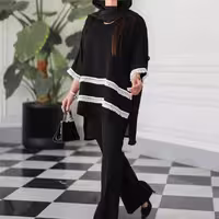 تونیک جلو بسته سحرناز

