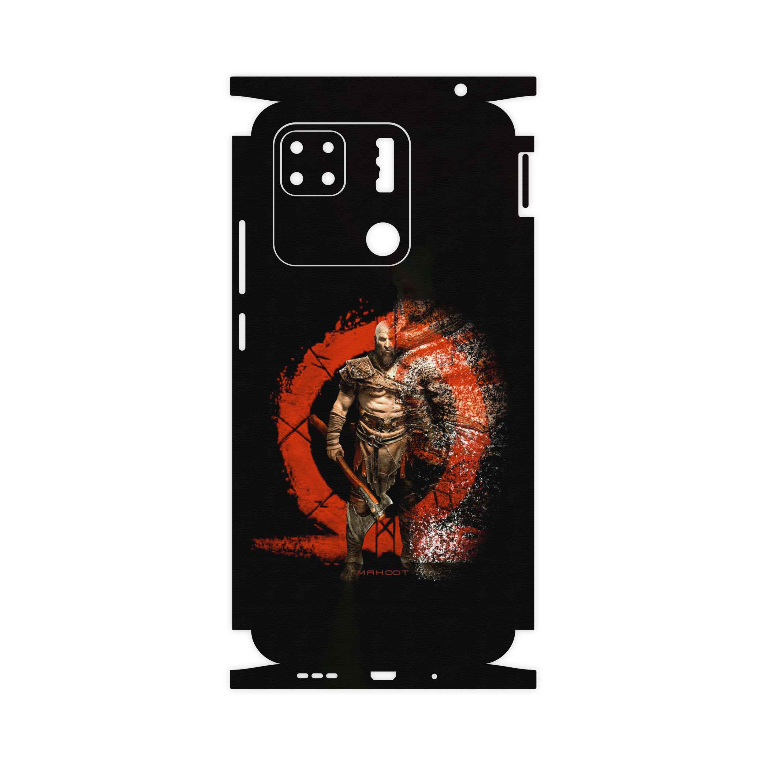 برچسب پوششی ماهوت مدل God-Of-War-Game-FullSkin مناسب برای گوشی موبایل شیائومی Redmi 10A