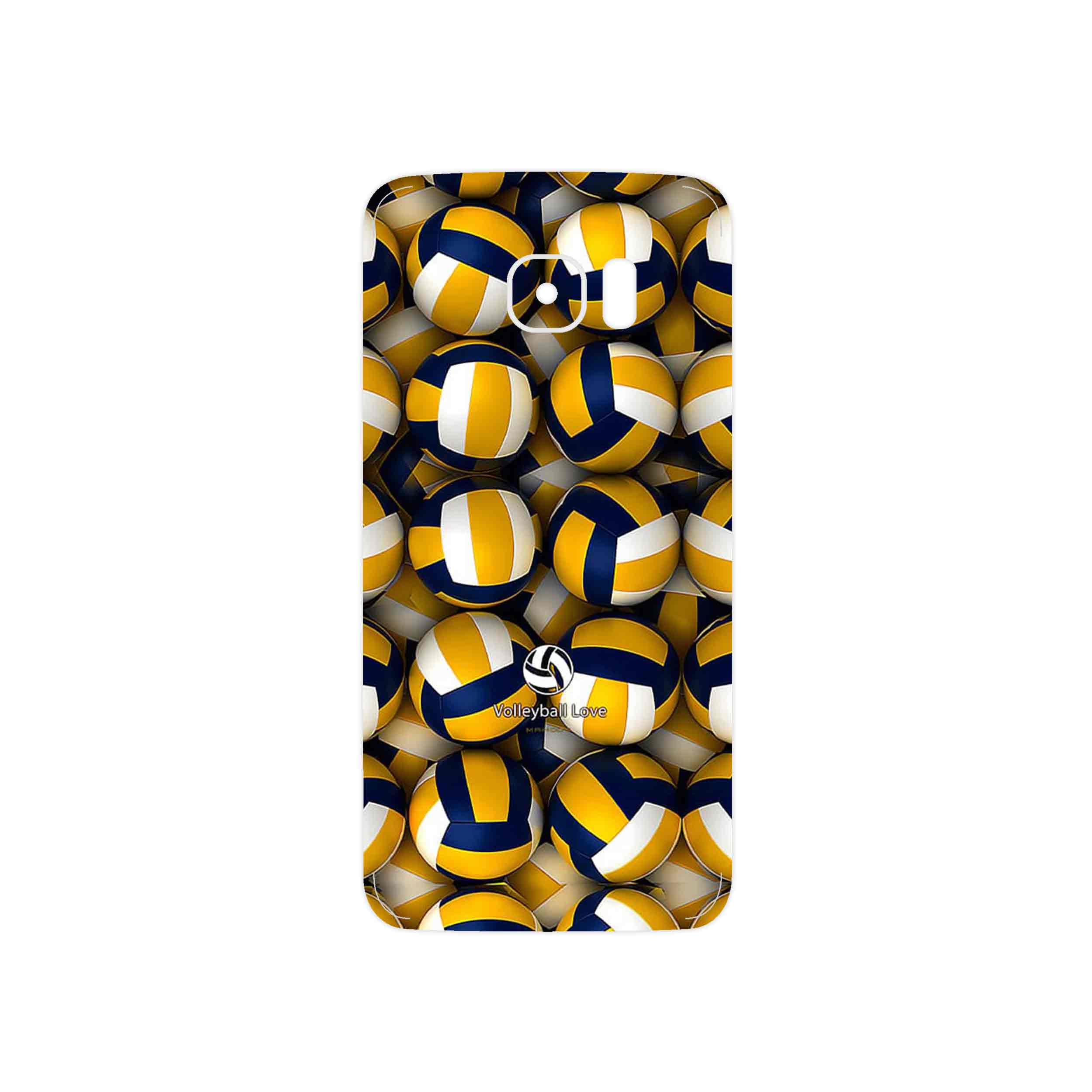 برچسب پوششی ماهوت مدل Volleyball مناسب برای گوشی موبایل سامسونگ Galaxy S7 Edge