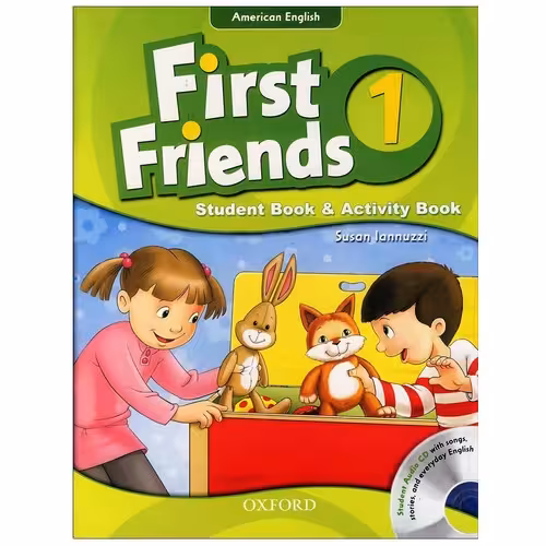 American First Friends 1 In One Volume (SB+QR) فرست فرندز قطع رحلی