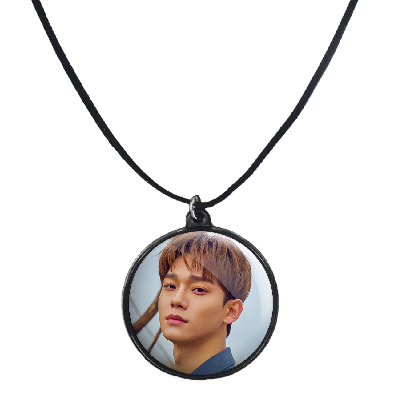 گردنبند پرمانه طرح exo کد pmb.13859 مدل دو طرفه