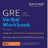 Kaplan’s GRE Verbal Workbook کتاب کاپلن GRE ورک بوک
