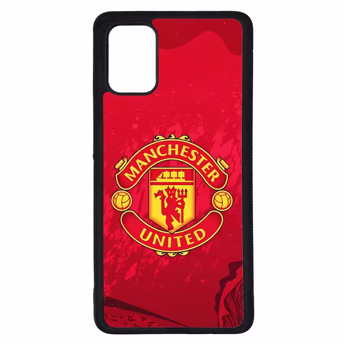 کاور طرح تیم منچستر یونایتد Manchester United کد G-190 مناسب برای گوشی موبایل سامسونگ Galaxy A71 | دیجی قاب دونی