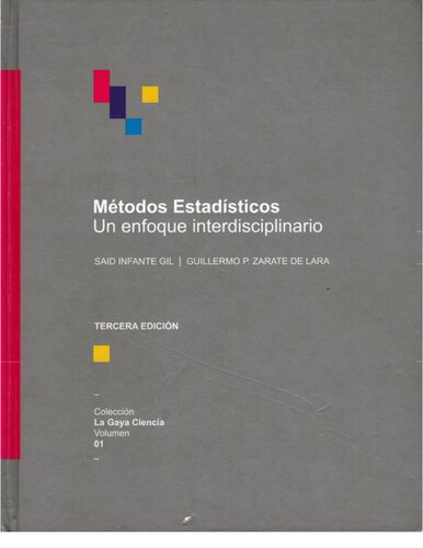 خرید و دانلود نسخه کامل کتاب Métodos estadísticos : un enfoque interdisciplinario