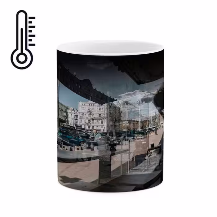 ماگ حرارتی کاکتی طرح پاساژ مدل mgh15381