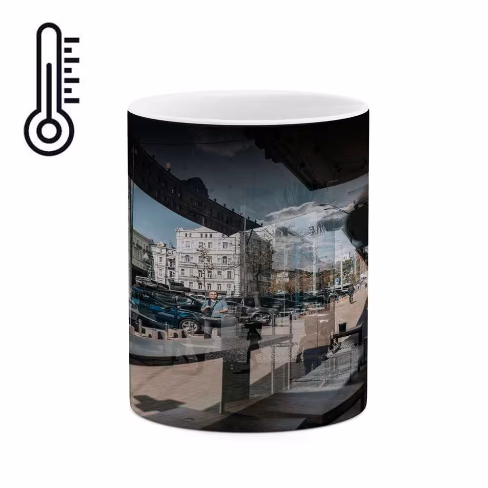ماگ حرارتی کاکتی طرح پاساژ مدل mgh15381