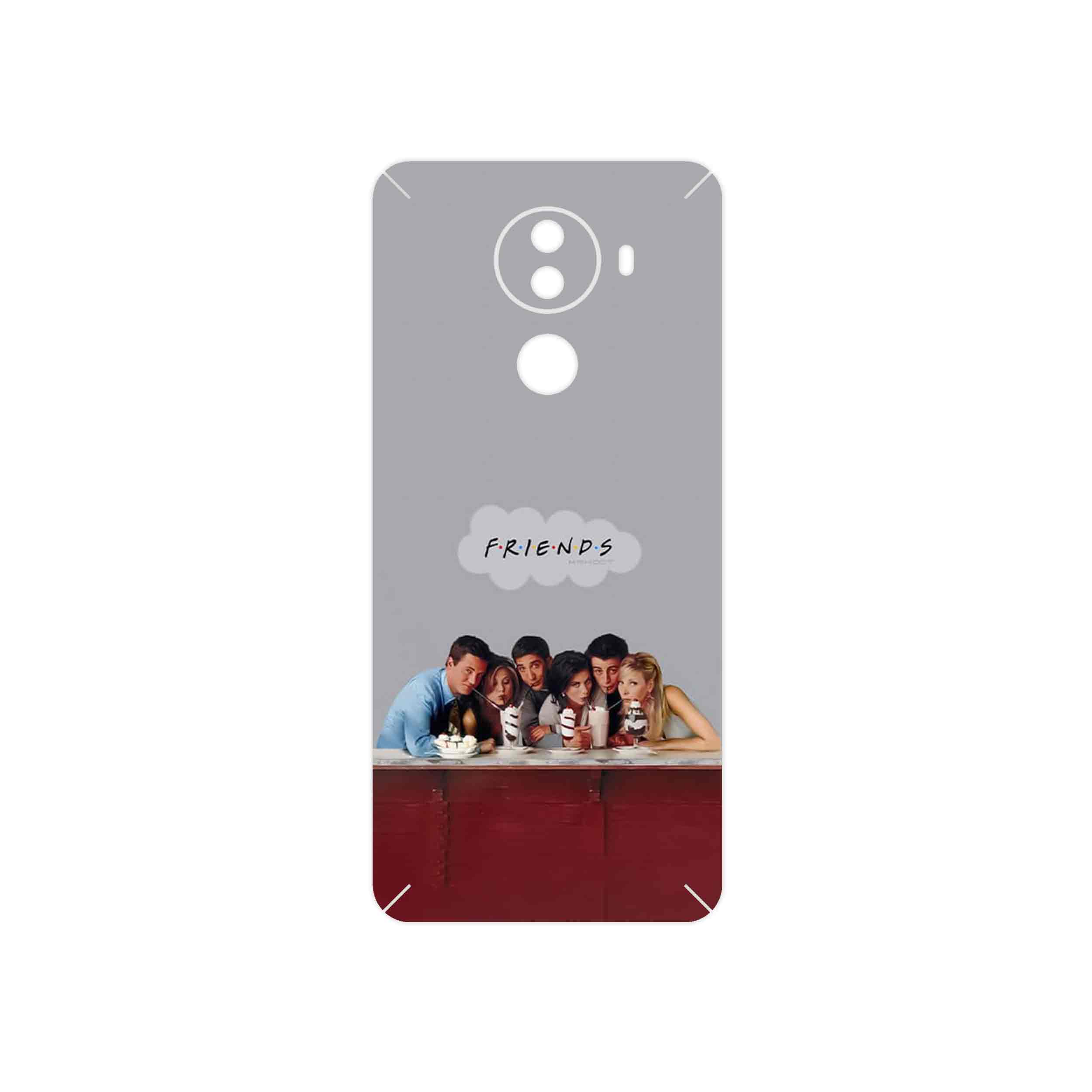 برچسب پوششی ماهوت مدل Friends 1 مناسب برای گوشی موبایل جی ال ایکس M1