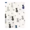 ملحفه آدنو مدل Cat کد IR49 دونفره سایز 180x200 سانتی متر