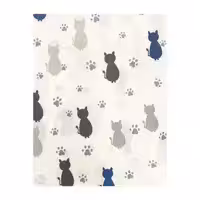 ملحفه آدنو مدل Cat کد IR49 دونفره سایز 180x200 سانتی متر