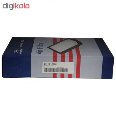 فیلتر هوا خودرو هیوندای جنیون پارتز مدل 281131R100 مناسب برای ولستر به همراه فیلتر کابین و فیلتر روغن