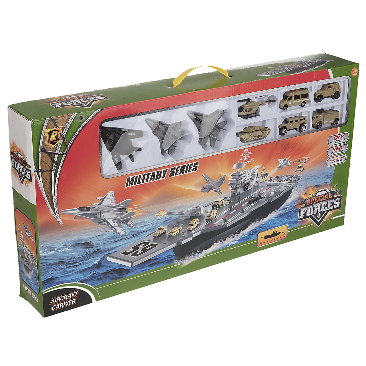 اسباب بازی جنگی پنگ رانگ مدل Aircraft Carrier