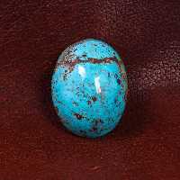 نگین فیروزه شجری کد 14374 - جواهری مشاهیر