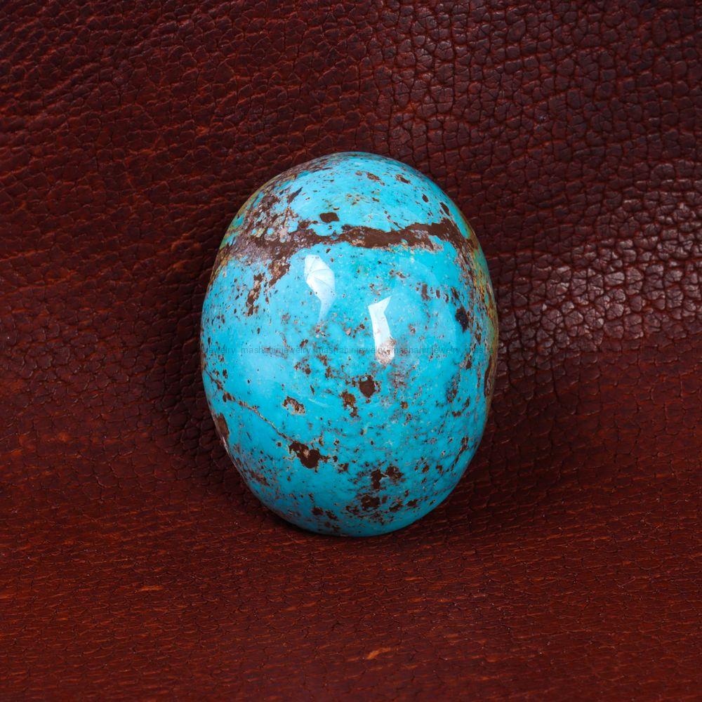 نگین فیروزه شجری کد 14374 - جواهری مشاهیر