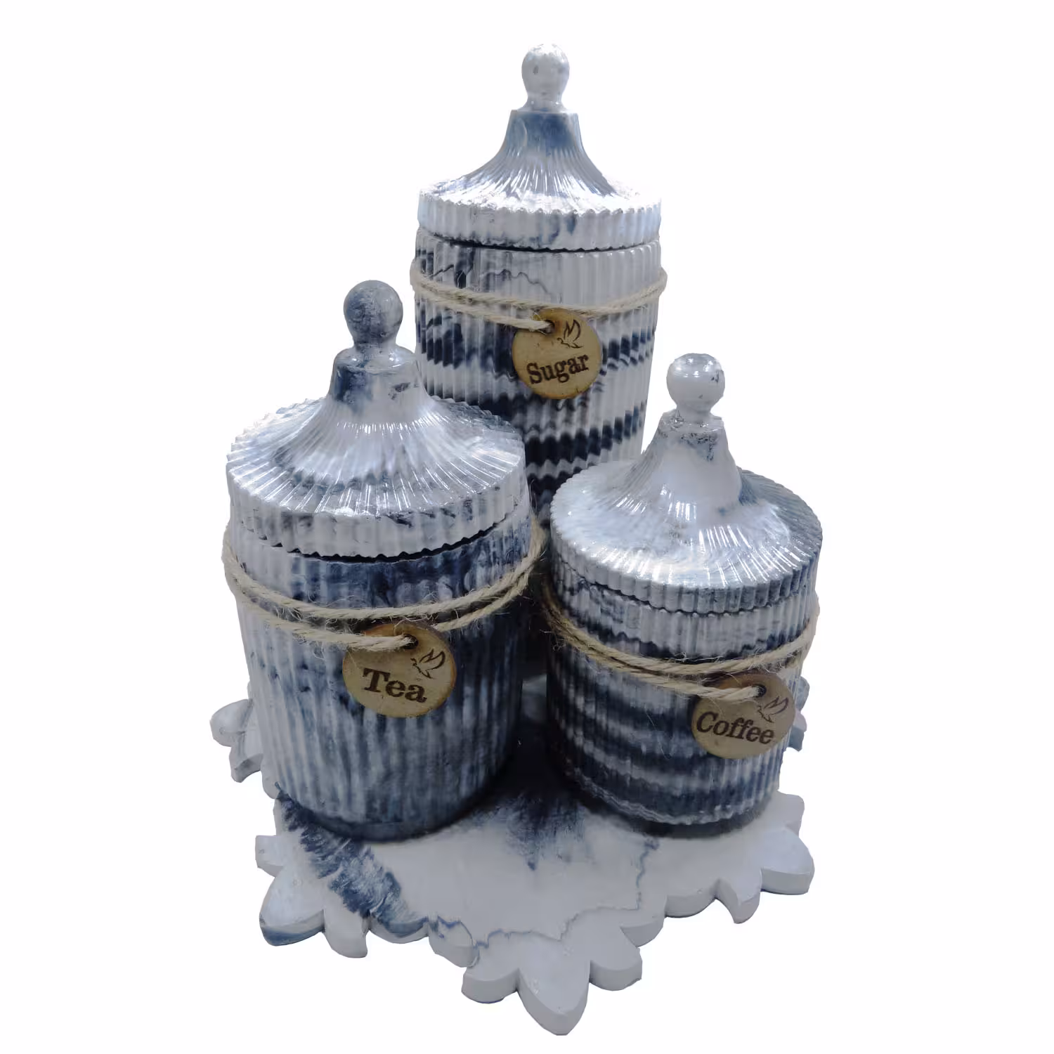 بانکه استوانه ای طرح برجسته کد 444 بسته 3 عددی