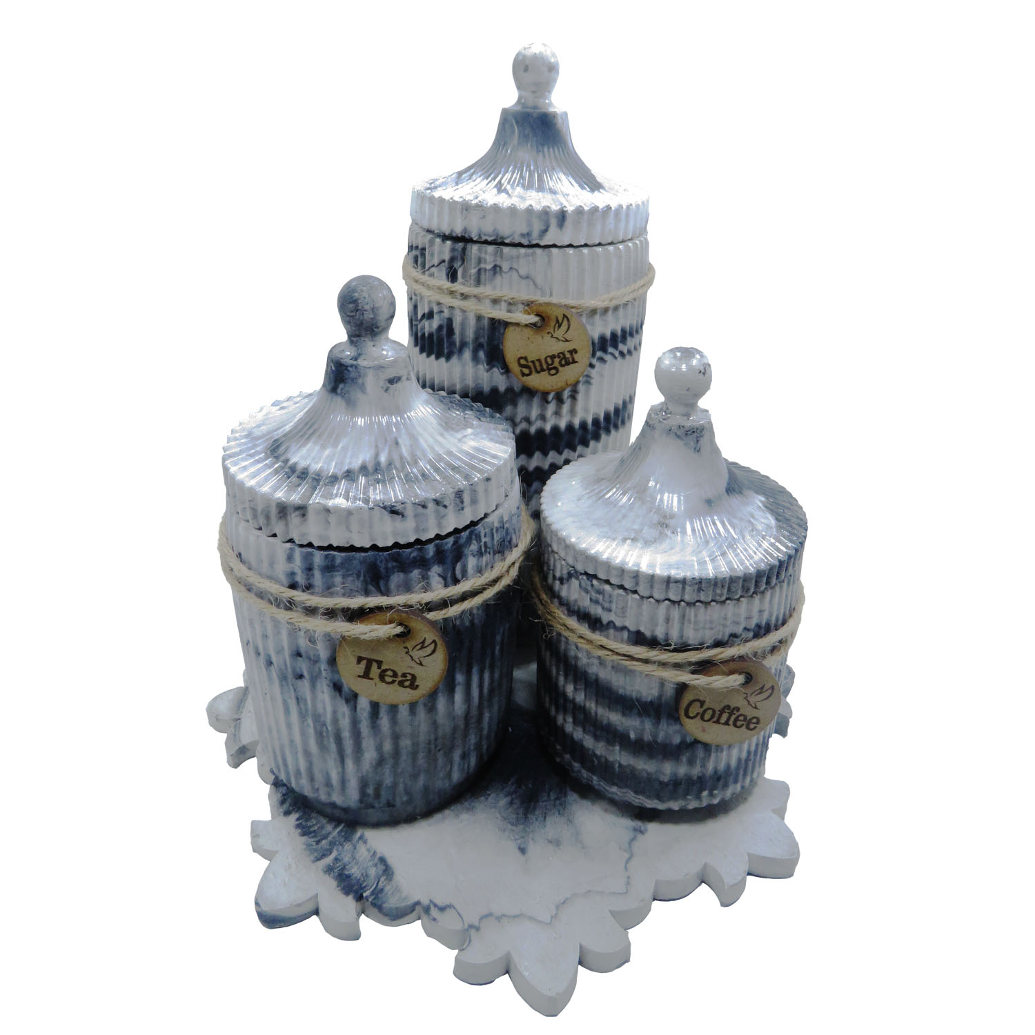 بانکه استوانه ای طرح برجسته کد 444 بسته 3 عددی