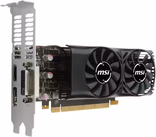 کارت گرافیک MSI GTX 1050 TI 4GT LP (پنل مخصوص کیس های عادی)