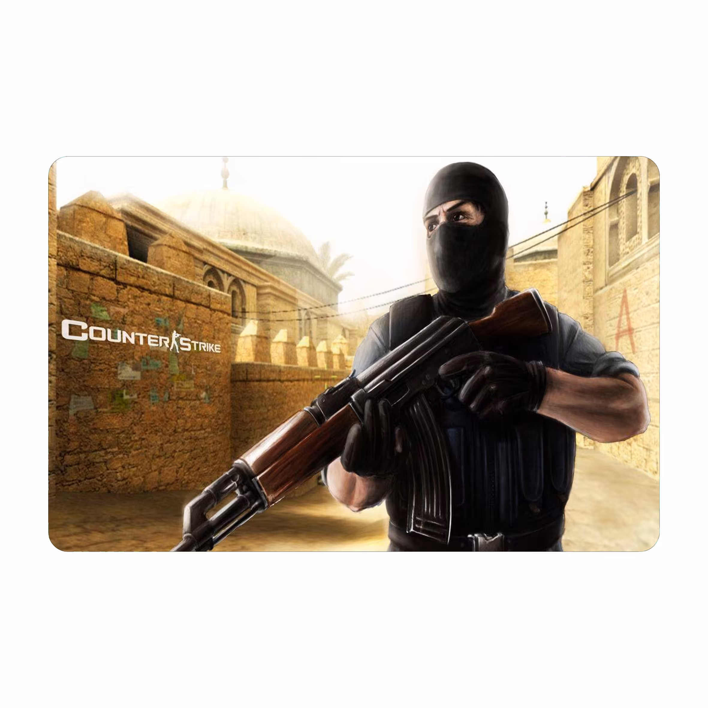 ماوس پد طرح کانتر استریک - counter strike مدل mpb136