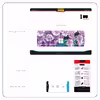 برچسب پوششی ماهوت مدل Purple-Flower مناسب برای تبلت مایکروسافت Surface Pro 4 2015