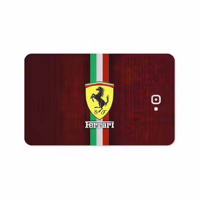 برچسب پوششی ماهوت مدل Ferrari مناسب برای تبلت سامسونگ Galaxy Tab A 10.1 2016 T585