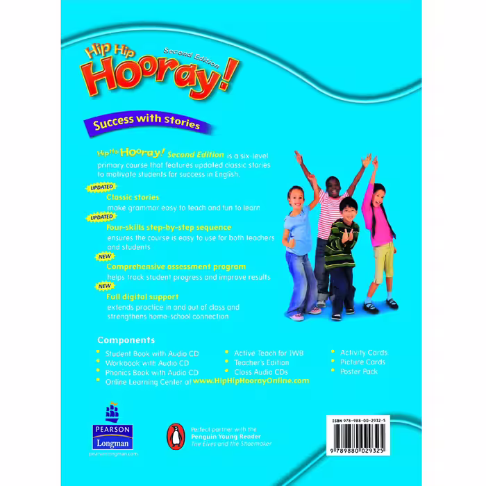 کتاب HIP HIP HOORAY 2 اثر جمعی از نویسندگان انتشارات LONGMAN