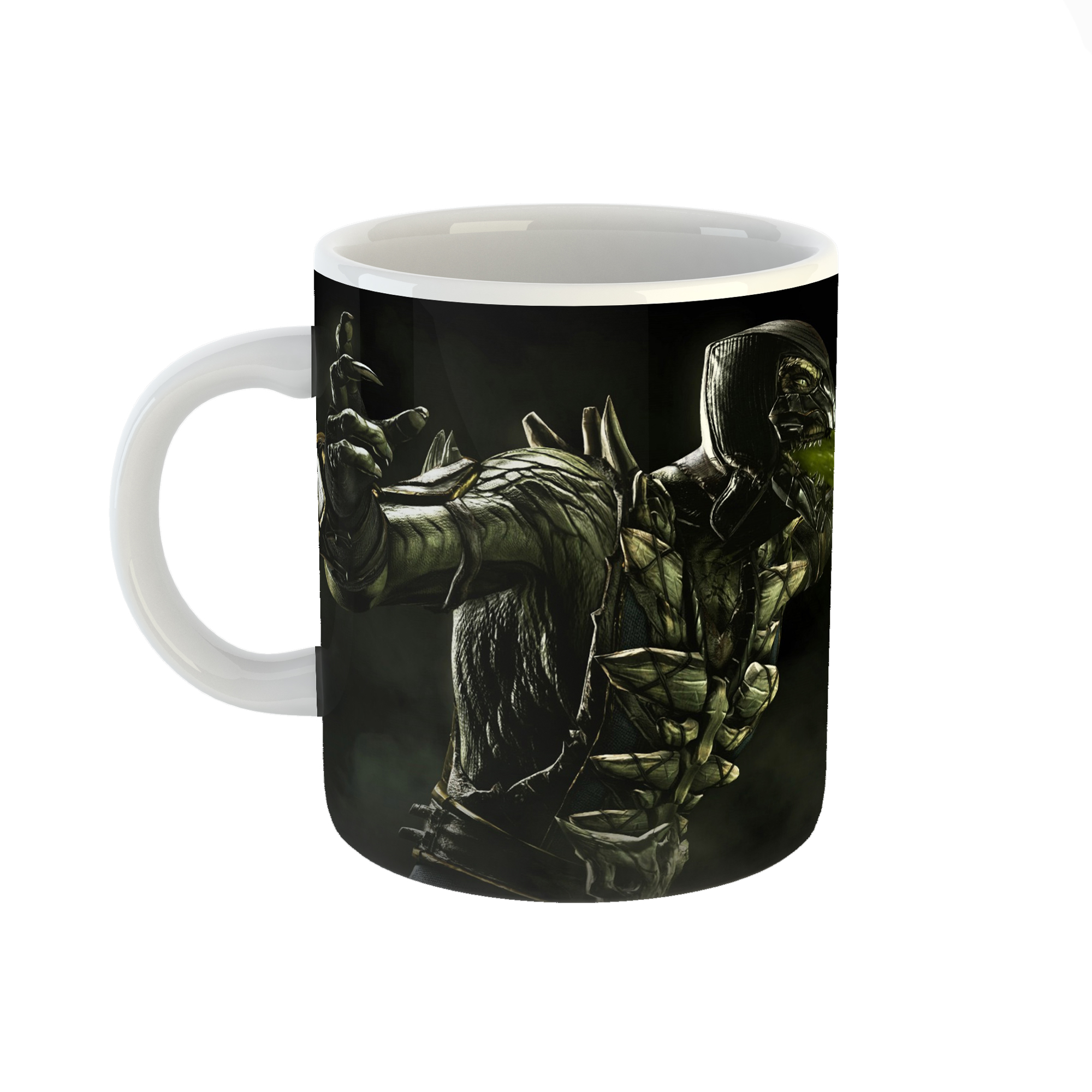 ماگ طرح mortal kombat مدل reptile