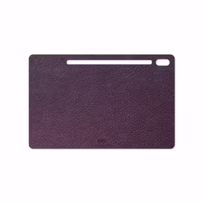 برچسب پوششی ماهوت مدل Purple-Leather مناسب برای تبلت سامسونگ Galaxy Tab S6 2019 SM-T860