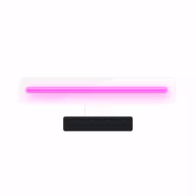 چراغ رومیزی مدل ریموت دار LINE-GL_PN-GLASS