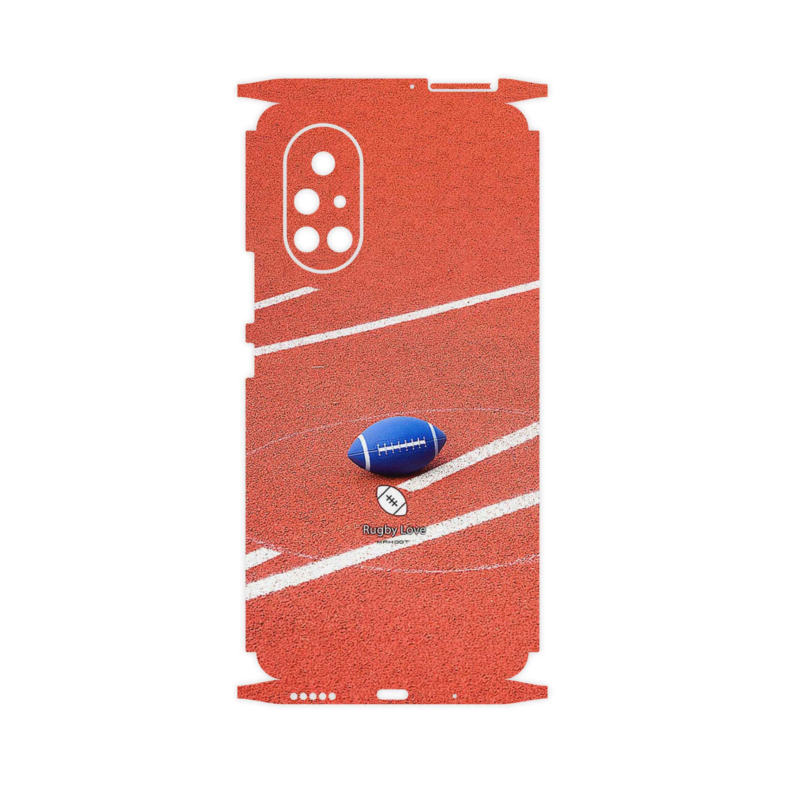 برچسب پوششی ماهوت مدل Rugby football-FullSkin مناسب برای گوشی موبایل هوآوی Nova 8