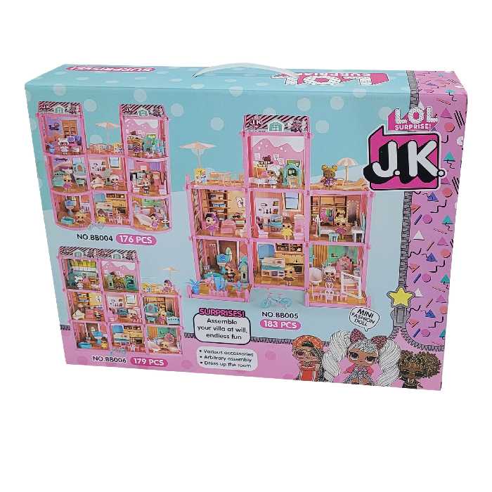 اسباب بازی ال او ال سوپرایز مدل خانه عروسکی کد 2324
