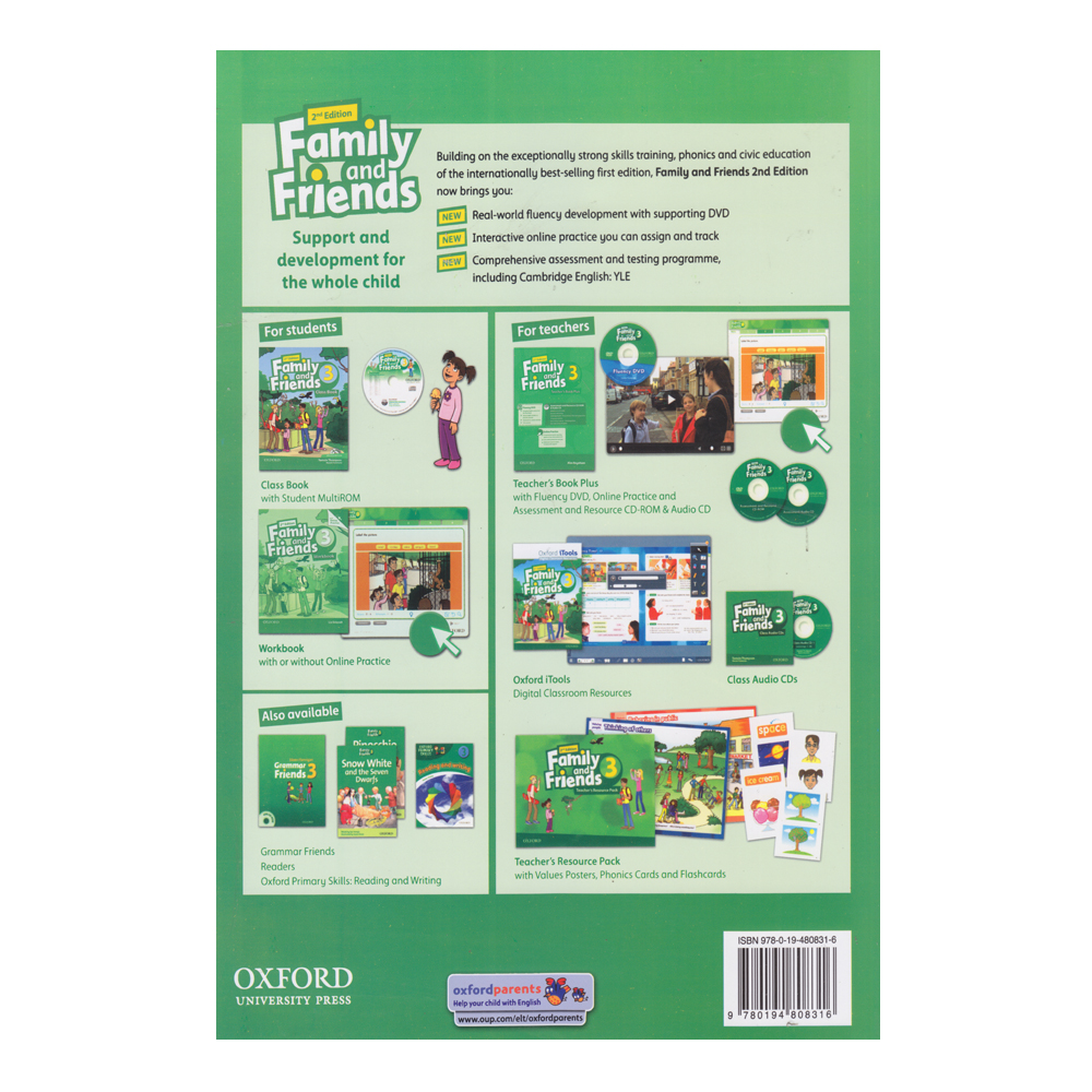 کتاب British Family And Friends 3 Second Edition اثر Tamzin Thompson And Naomi Simmons انتشارات الوندپویان