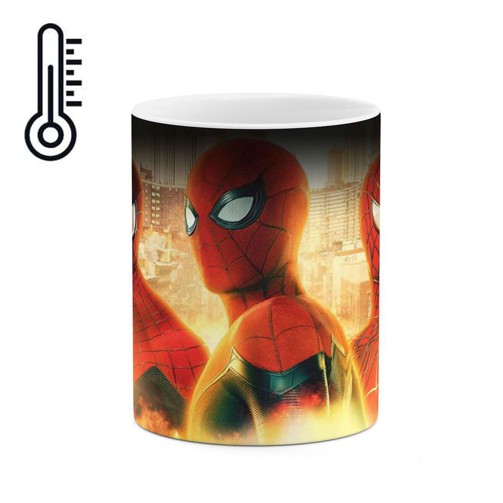 ماگ حرارتی طرح مرد عنکبوتی  مدل mgph14002