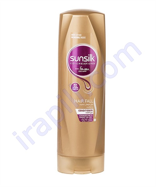 نرم کننده ضد ریزش موهای ضعیف و شکننده سان سیلک مدل Hair Fall حجم 350 میلی لیتر