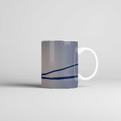 ماگ طرح جغد مدل یین و یانگ yin and yang